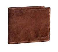 STILORD Antonio RFID Portefeuille Cuir pour Hommes Protection NFC Vintage Retro Porte-Monnaie, Cuir véritable Couleur:Cognac - Antico