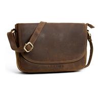 STILORD 'Avis' Petit Sac à Main Femme Vintage Sac en Cuir Véritable Femme Sac Croisé Sacoche Élégant Pochette Téléphone pour Travail Voyage Sortir en Cuir, Couleur:vinto - marron