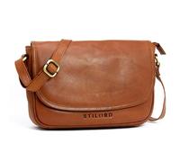 STILORD 'Avis' Petit Sac à Main Femme Vintage Sac en Cuir Véritable Femme Sac Croisé Sacoche Élégant Pochette Téléphone pour Travail Voyage Sortir en Cuir, Couleur:texas - marron