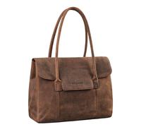 STILORD 'Carrie' Sac Cabas Cuir Femme Grand Sac à Main Vintage Sac Shopper Sac à l'Épaule Besace à Bandoulière Sac Tote Bag Bowling Handbag en Cuir Véritable, Couleur:avani - marron
