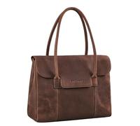 STILORD 'Carrie' Sac Cabas Cuir Femme Grand Sac à Main Vintage Sac Shopper Sac à l'Épaule Besace à Bandoulière Sac Tote Bag Bowling Handbag en Cuir Véritable, Couleur:sapelli - marron