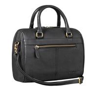 STILORD Cassandra Sac à Main en Cuir pour Dames - Sac à Bandoulière de Mode en Cuir Véritable Couleur:Noir