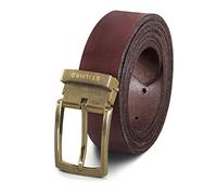 STILORD Ceinture Cuir Femme Homme Vintage Taille Universelle à Raccourcir Cuir de Buffle, Couleur:cresto - marron | Fibbia antica - bronzea I, taille:Universal 80-130 cm