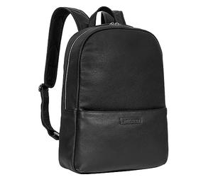 STILORD Chicago Sac à Dos PC en Cuir Sac de Travail pour Ordinateur 13,3 Pouces Sac à Dos Étudiant Vintage Sac à Bandoulière Homme Femme en Cuir Vértiable Couleur:Noir