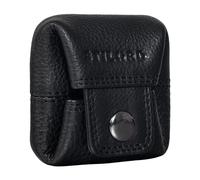 STILORD 'Claron' Porte-Monnaie Mini en Cuir Vintage Porte-Monnae Petit Portefeuille pour Homme Femme Étui Bourse en Cuir Véritable, Couleur:Noir