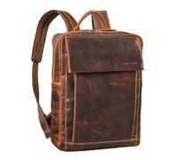 STILORD Eliano Sac a Dos en Cuir veritable pour Femmes et Hommes - Sac a Dos ordi Portable 15-16 Pouces - Sac a Dos de Voyage avec système de Fixation pour Trolley Couleur:luino - Marron