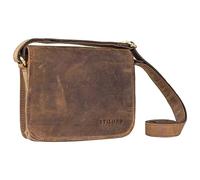 STILORD 'Fanny' Sac a Main Femmes Bandoulieres Intemporel Femme Moyen en cuir sacoche Vintage Sac à main Femme en cuir véritable sac messager petit, Couleur:colorado - marron