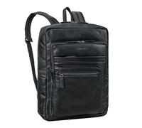 STILORD 'Gilbert' Grand Sac à Dos Cuir Homme et Femme Sac à Dos Ordinateur Portable 15-16 Pouces Sac a Dos Travail Cuir Véritable Université Sac a Dos PC Portable, Couleur:noir