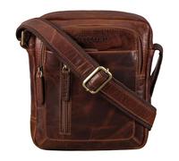 STILORD 'Jamie' Sac en Cuir pour Homme - Parfait pour Voyages & Quotidien - Petit Sac Messenger Vintage pour iPad 9,7 Pouces - Sac à Bandoulière Moderne pour Hommes, Couleur:Florida - Marron