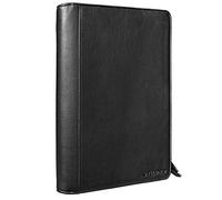 STILORD Julius Vintage Porte-Documents en Cuir Marron Pochette à Documents DIN A4 Retro Design Business en Cuir Couleur:Marron Moyen