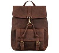 STILORD 'Kacey' Sac à Dos Vintage Femme Cuir pour Ordinateur Portable 13,3 Pouces Casual Backpack idéal comme Sac Travail Sac Universitaire Cartable, Couleur:veleta - marron