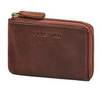 STILORD 'Keyon' Porte Clef Voiture Cuir Veritable Elegant - Mini Porte Monnaie Femme & Homme pour Cartes et Pièces - Porte-Clés et Porte Carte avec Blocage RFID, Couleur:Kara - Cognac