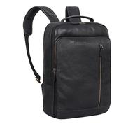 STILORD Konrad Sac à Dos d'affaires en Cuir pour Hommes et Femmes Sac à Dos de Travail élégant pour Ordinateur Portable 15,6 Pouces Sac à Dos Couleur:Noir