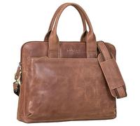 STILORD 'Lancelot' Sacoche Ordinateur Portable 13 Pouces Cuir pour Hommes et Femmes - Sac Travail Emboîtable, Couleur:Messina - Marron