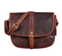 STILORD 'Leni' Sac à Bandoulière cuir pour Dames Petit Sac à Main pour Femme Sacoche Vintage Petite Besace Sac à l'Épaule Sorties Soirées Shopping, Couleur:siena - marron