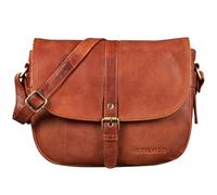STILORD 'Leni' Sac à Bandoulière cuir pour Dames Petit Sac à Main pour Femme Sacoche Vintage Petite Besace Sac à l'Épaule Sorties Soirées Shopping, Couleur:arrona - marron