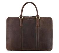STILORD "Leonora Sac a Main Femme Cuir Porte Documents A4 Mallette - Sacoche Ordinateur 15,6-16 Pouces avec Pieds de Support Cartable pour Travail & Université Couleur:granada - marron