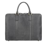 STILORD "Leonora Sac a Main Femme Cuir Porte Documents A4 Mallette - Sacoche Ordinateur 15,6-16 Pouces avec Pieds de Support Cartable pour Travail & Université Couleur:avaro - grigio