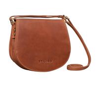 STILORD 'Lilly' Besace Femme Cuir Marron Sac à Main pour Femmes Sac à Bandoulière Vintage Petit Sac à l'Épaule Chic et Élégante, Couleur:andorra - marron, taille:M