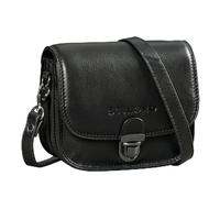 STILORD "Maribel Mini Sac Bandoulière Femme Cuir Petit Sac a Main Femmes Bandoulieres Besace Sacs Portés Épaule Clutch avec Sangle Amovible Chic et Élégant Couleur:noir