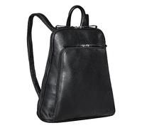 STILORD 'Martha' Sac à Dos en Cuir pour Femmes Vintage | Daypack Élégant et Moderne pour Ville, Sorties, Shopping et Travail | Sac à Dos Anti-Vol en Cuir Véritable, Couleur:noir