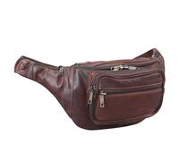 STILORD ''Maverick Sac Banane en Cuir Véritable Sacoche pour Smartphone Tablette Porte-Monnaie Vintage Poche Ventrale Couleur:Noir