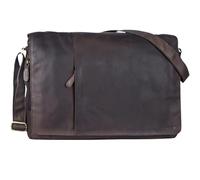 STILORD Maximus Sac XXL en Cuir - Grand Sacoche pour Ordinateurs 17, 18, 19 et 21 Pouces - Porte-Documents, Cartable et Sac Bandoulière en Cuir Véritable Couleur:Marron - foncé pâle