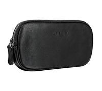 STILORD Mike Plumier Cuir Vintage Trousse Scolaire idéal comme Pochette pour Travail École Organiseur Crayons Étui Lunettes en Cuir Véritable Couleur:Kara - Rosso