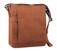 STILORD 'Paul' Sac Bandoulière pour Homme Cuir Vintage Sac pour Tablette MacBook 13,3 Pouces A4 Besace Sac Messager Sac à Main, Couleur:Selle - Marron