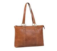 STILORD Pelin Sac a Main Femmes Cuir Sac a Main Cabas Fourre-Tout Grand Taille Sac à Bandoulière Cuir Véritable Sac Besace Shopper Sac Travail Sac Ordinateur 16 Pouces Couleur:Texas - Marron
