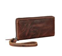 STILORD 'Poppy' Portefeuille Cuir 3-en-1 Pochette Telephone Portable Sac a Main pour Femmes 12 Fentes pour Cartes avec Protection RFID Porte-Monnaie Cuir Véritable, Couleur:Salerno - Marron