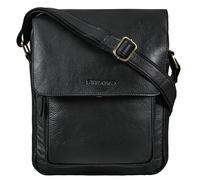 STILORD 'Ragnar' Petit sac à bandoulière en cuir pour homme Sac à bandoulière pour homme Sac pour tablette Messenger Bag Petit sac, Couleur:noir