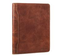 STILORD 'Roland' Agenda Professionnel A5 Cuir | Élégance Organisée pour Les Professionnels | Porte Document Cuir Agenda a5 Madame et Monsieur, Couleur:Cannes - Marron