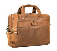 STILORD "Ronan Serviette Cuir Homme Grande Sacoche Ordinateur 16 Pouces Travail Besace Business - Cartable Enseignant A4 Porte Document avec Bandoulière Amovible Couleur:tan - marron - scuro