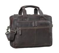 STILORD "Ronan Serviette Cuir Homme Grande Sacoche Ordinateur 16 Pouces Travail Besace Business - Cartable Enseignant A4 Porte Document avec Bandoulière Amovible Couleur:zamora - marron