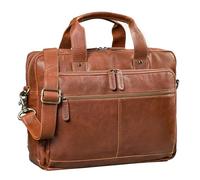 STILORD "Ronan Serviette Cuir Homme Grande Sacoche Ordinateur 16 Pouces Travail Besace Business - Cartable Enseignant A4 Porte Document avec Bandoulière Amovible Couleur:maraska - marron