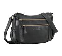 STILORD 'Rose' Sac à Main Femme Tendance en Cuir Véritable - Sac Besace Moyen Taille Chic et Élégant - Sacoche Bandoulière Intemporel, Couleur:noir