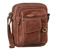 STILORD 'Ryan' Sac Croisé pour Hommes Cuir Véritable | Sacoche Bandoulière Vintage | Petit Sac pour iPad 9,7 Pouces | Sacs à Bandoulière, Couleur:Andorra - Marron