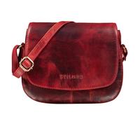 STILORD 'Savannah' Petits Sacs Bandoulière Femme Cuir Sac d'Épaule pour Femmes Vintage Sac à Main Sac à l'Épaule, Couleur:kara - rosso