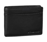 STILORD 'Sterling' Portefeuille Homme en Cuir RFID - Bifold Vintage avec Protection NFC - Inclus Boîte Cadeau - Porte-Monnaie en Cuir Véritable avec Fenêtre ID, Couleur:Noir