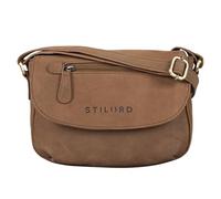 STILORD 'Tamara' Sac à Main Femme Cuir Marron Vintage Sac à Bandoulière Petite Besace Sac à l'Épaule Pour Sorties Soirées Shopping, Couleur:austin - marron