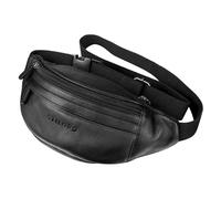 STILORD 'Terry' Sacoche de Ceinture Cuir Vintage Homme Femme Sac Banane avec Ceinture Réglable Pochette Ventrale pour Sport Voyages Travail Festival, Couleur:Noir