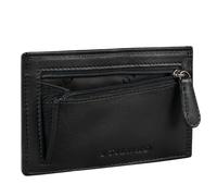 STILORD 'Trevor' Porte-Carte Cuir RFID Mini Portefeuille Homme Femme Porte-Monnaie NFC Portefeuille Cuir Véritable, Couleur:Noir