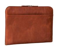 STILORD 'Troy' Housse en Cuir Ordinateur 13 Pouces Pochette pour MacBook et Laptop 13,3 Pouces Vintage Organiseur de Documents Dossiers Conférencier, Couleur:conciata al vegetale Brandy