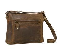 STILORD 'Wanda' Petit Sac à Main Cuir Femme Sac Bandoulière pour Dames Besace Élégante pour City Événement Vintage Crossbody Bag Cuir Véritable, Couleur:vinto - marron