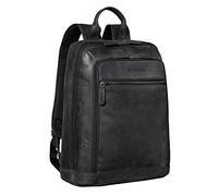 STILORD 'Watson' Sac à Dos pour Ordinateur Portable 15,6 Pouces Cuir Backpack Grand Sac à Dos d'affaires Vintage Sacs de Bureau XL en Cuir Véritable, Couleur:Antracite