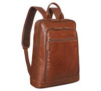 STILORD 'Watson' Sac à Dos pour Ordinateur Portable 15,6 Pouces Cuir Backpack Grand Sac à Dos d'affaires Vintage Sacs de Bureau XL en Cuir Véritable, Couleur:maraska - Marron
