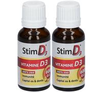 Stim D3® Vitamine D3 Goutte(S) 2x20 ml