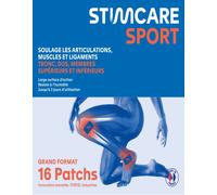 Stimcare - Boite de 16 patchs Stimcare Sport en Coton