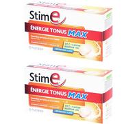 Stime Énergie Tonus Max vitamine C B caféine magnésium zinc Comprimé(S) 2x30 pc(s)